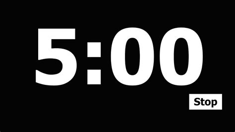 countdown to 5 pm|5 Minute Countdown Timer .